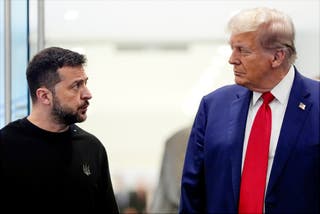 Trump e Zelensky têm farpas negociadas recentemente